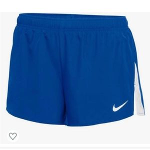 Nike Women's Running Shorts ROYAL Blue/White Size M